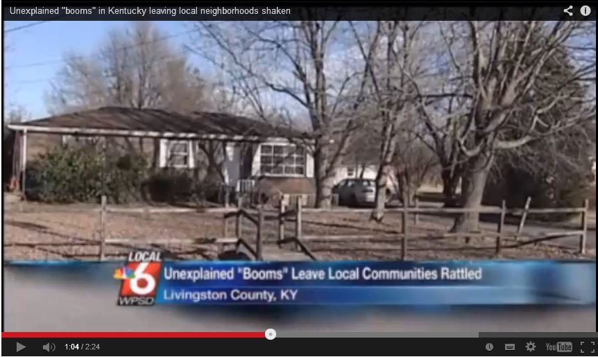 Unexplained Booms