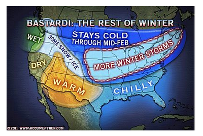 US winter forecast