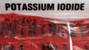 Potassium iodide pills