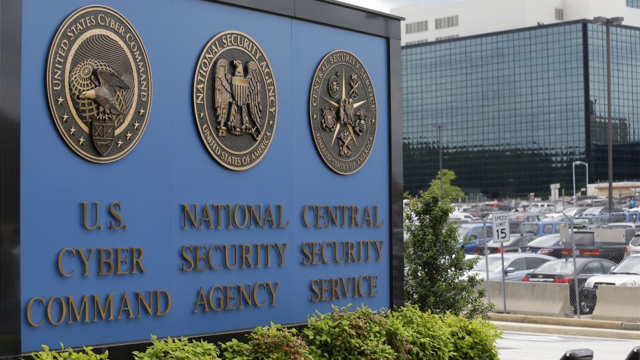 Click to enlarge NSA's headquarters in Fort Meade, Md.