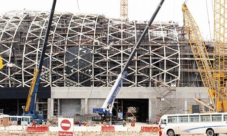 Click to enlarge Doha, Qatar constuction