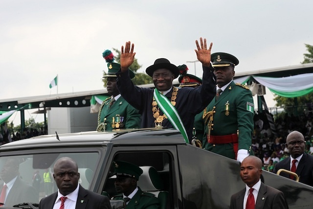 Nigerian President Goodluck Jonathan