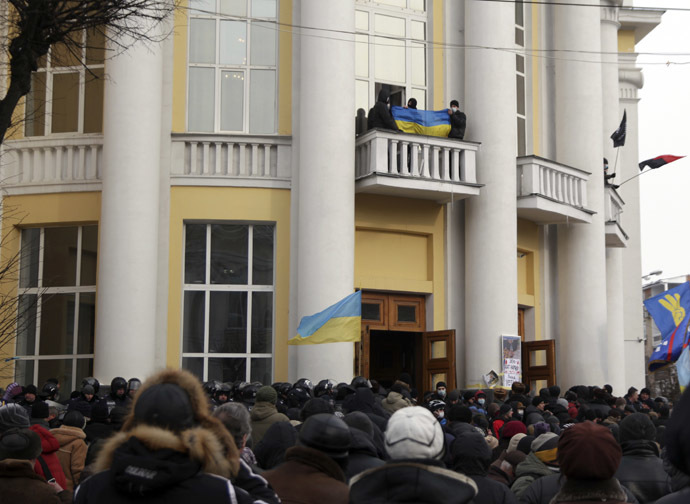 Ukraine riots