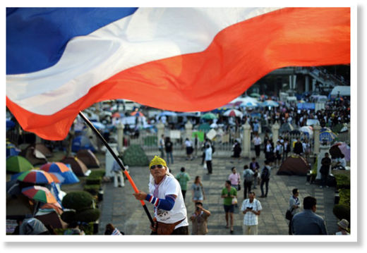 Thai protesters