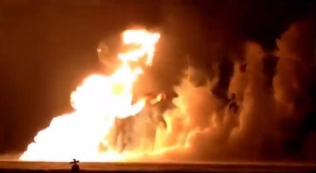 Click to enlarge Manitoba pipe explosion