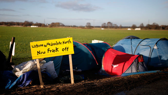 Fracking protest manchester