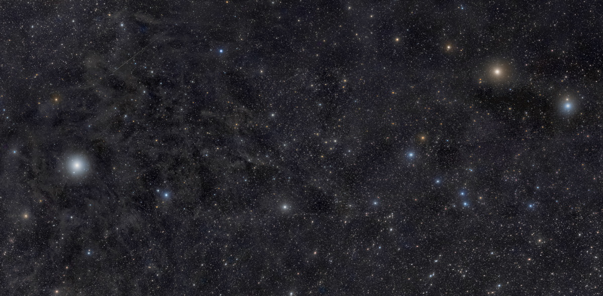 Click to enlarge Little Dipper and Polaris