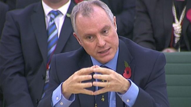Iain Lobban, the head of British spy agency GCHQ