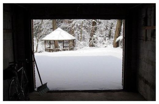 Inside a Garage