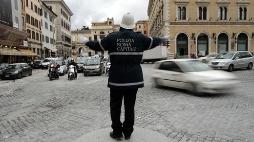 rome traffic