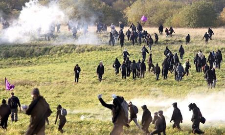 Danish protesters