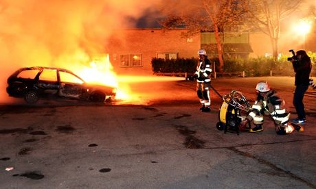 Swedish protesters