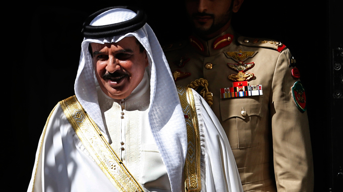 Bahrain's King Hamad bin Isa Al Khalifa 