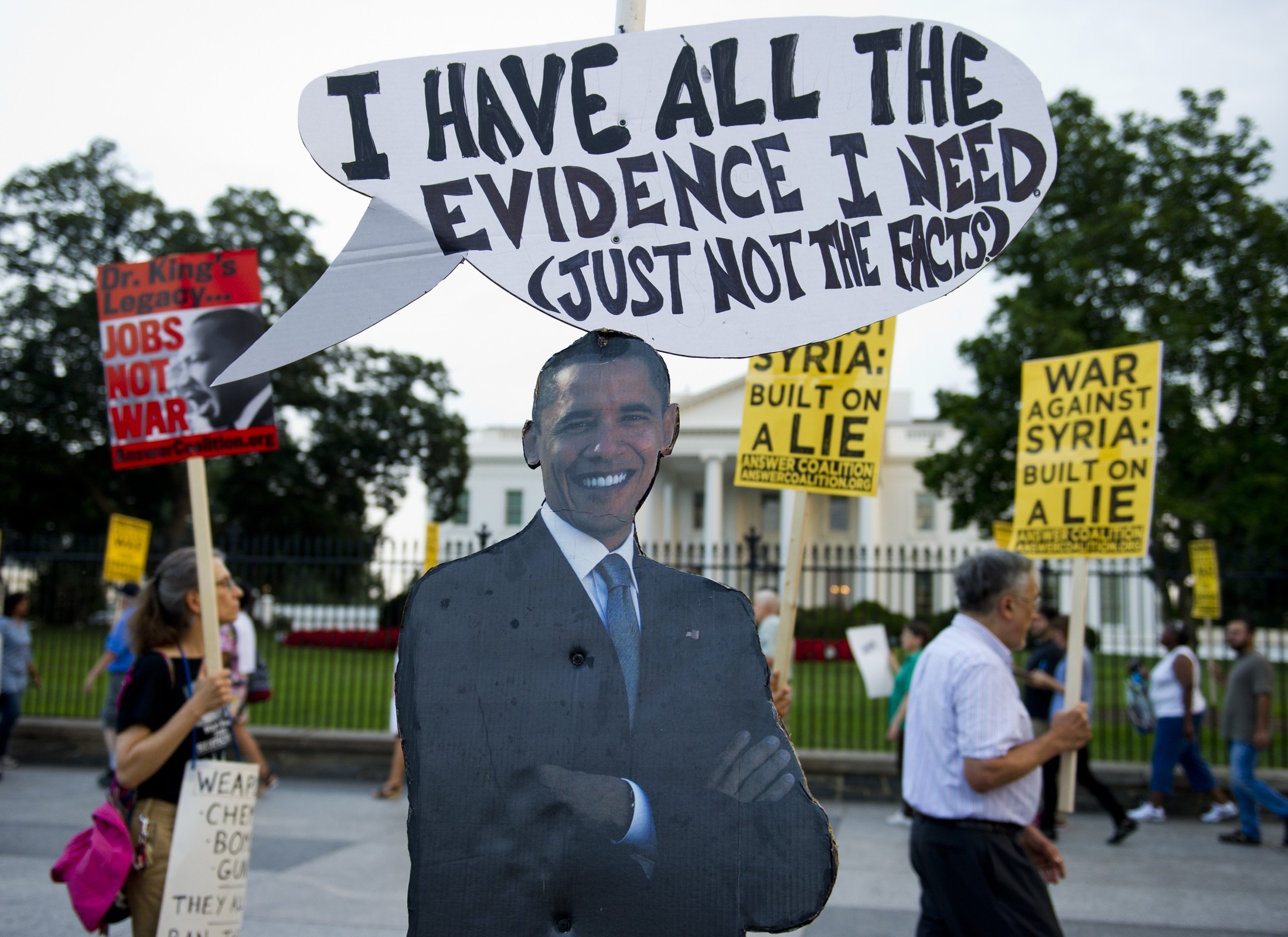 Obama protest poster