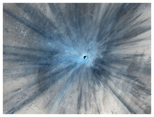 Impact Crater on Mars