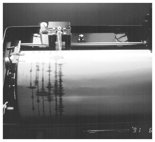 Click to enlarge Seismograph