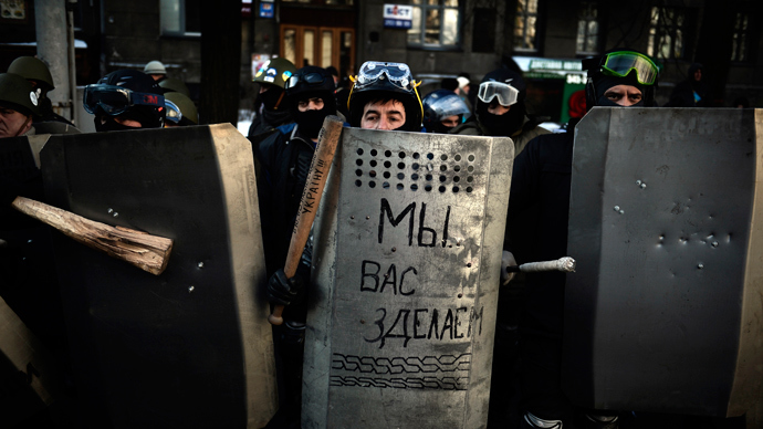 Click to enlarge Unrest in Ukraine