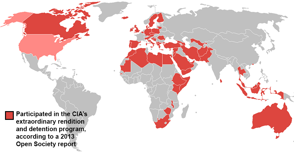 CIA secret prisons worldwide