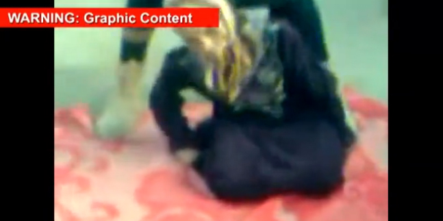 Takfiri terrorist strangulate girl
