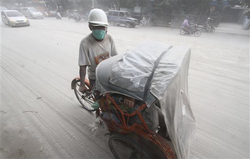 Mount Kelud eruption