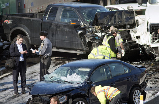 PA turnpike accident