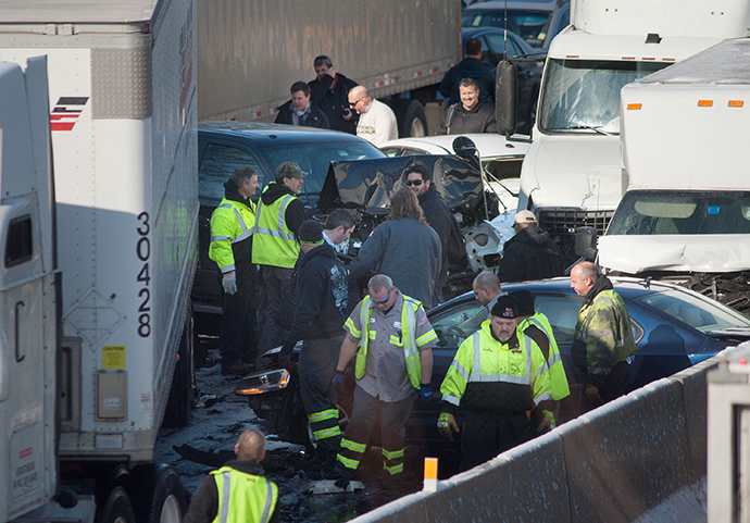 PA turnpike accident