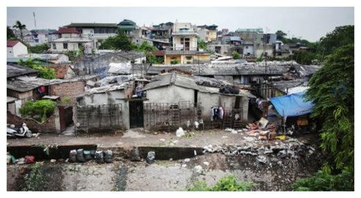 Click to enlarge Hanoi Slum
