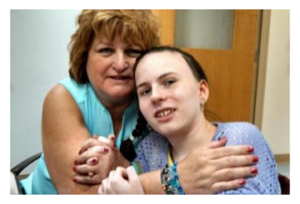 Click to enlarge Justina and Mother