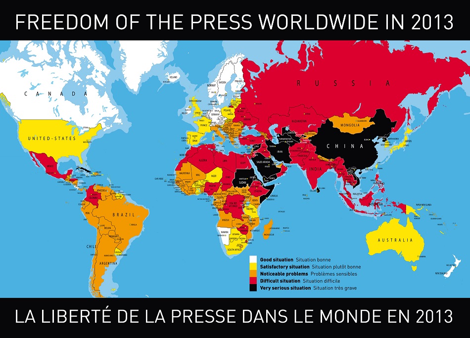 Click to enlarge Press Freedom