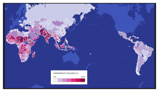Click to enlarge Worldwide Hungry Children