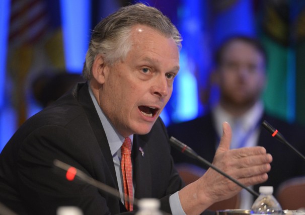 Click to enlarge Gov. Terry McAuliffe (D-Va.)