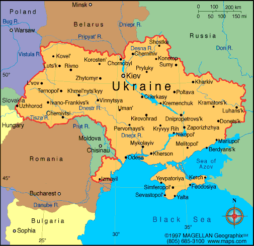 Ukraine map