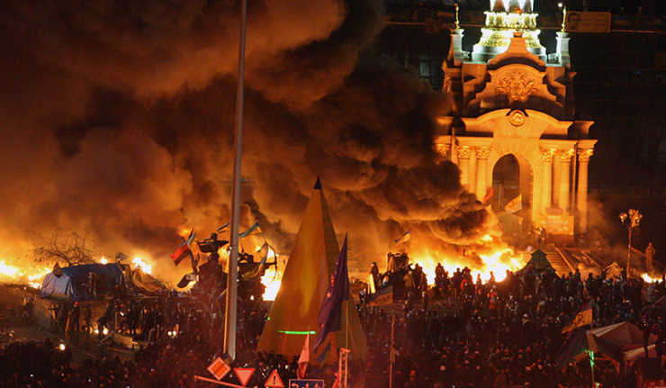 Click to enlarge Kiev rally