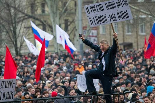 donetsk protest ukraine