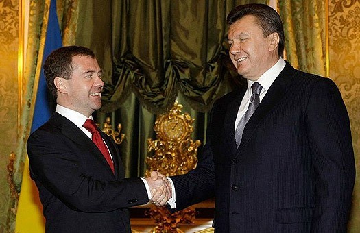Medvedev and Yanukovych