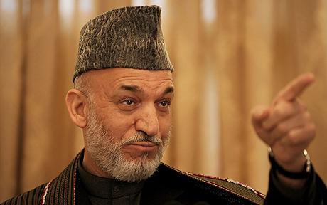 Click to enlarge Hamid Karzai