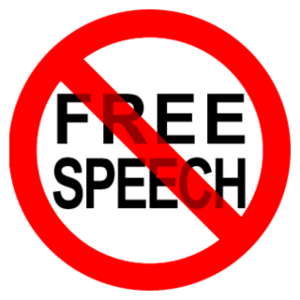 Free Speech Banned