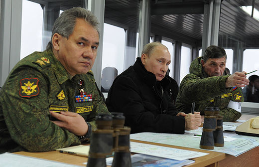 Putin overseas military exercise