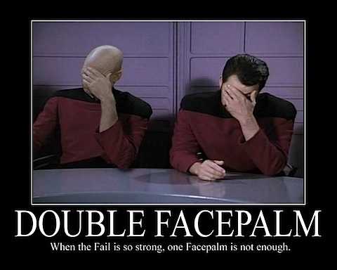 picard riker double facepalm