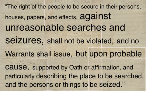 Click to enlarge fourth amendment