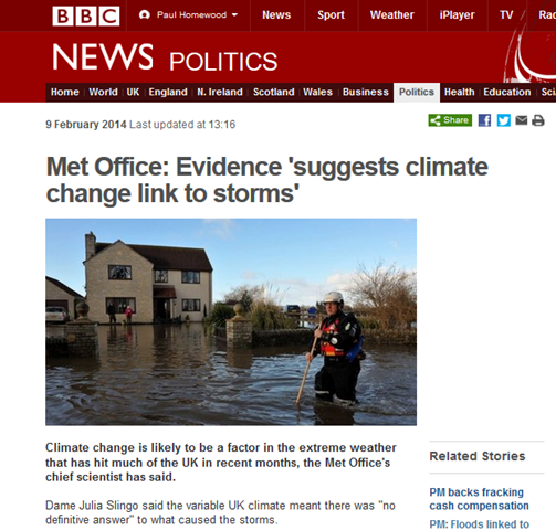 BBC news report
