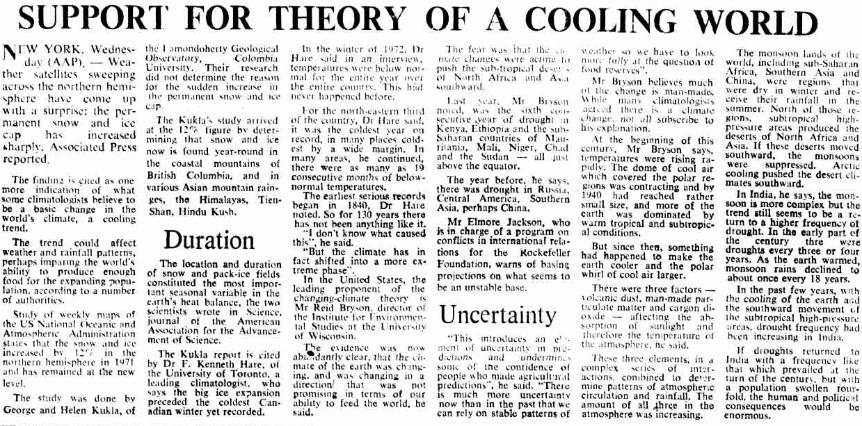 global cooling