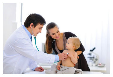 Baby and Doctor