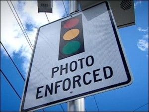 Click to enlarge red light camera speeding