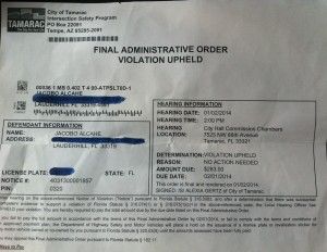 Click to enlarge red light camera speeding 1