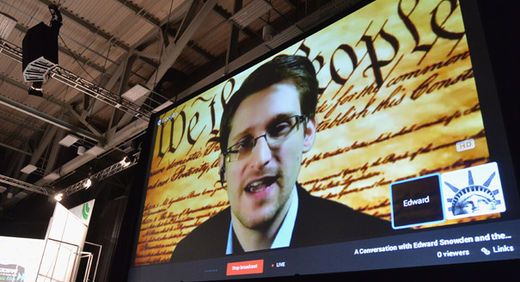 Click to enlarge Edward Snowden