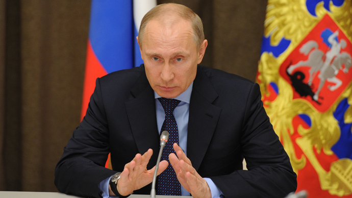 Click to enlarge Russia's President Vladimir Putin