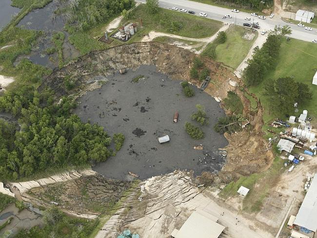 Texas sinkhole