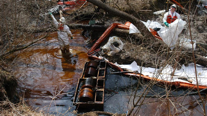 Ohio oil spill