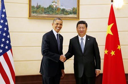 Obama and Xi Jin-ping